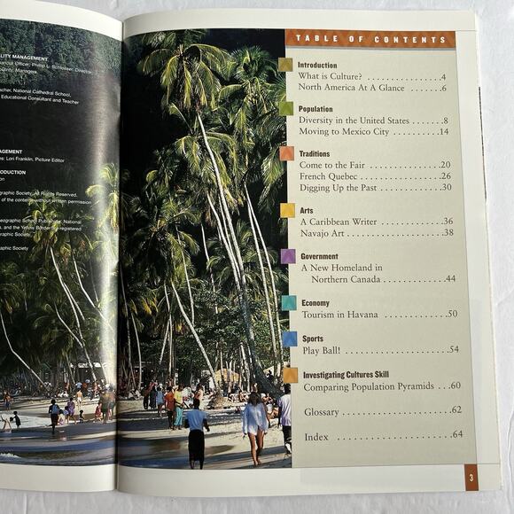 National Geographic Reading Expeditions World Cultures North America Paperback - Picture 4 of 9